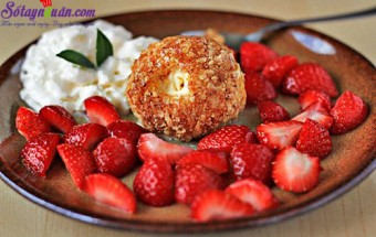 Cách làm kem rán siêu ngon như ngoài quán