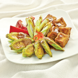 Cách làm khổ qua kho đậu hũ