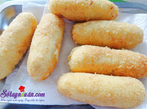 Cách làm khoai tây bọc cá ngừ chiên giòn siêu hấp dẫn