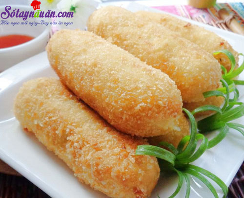 Cách làm khoai tây bọc cá ngừ chiên giòn siêu hấp dẫn