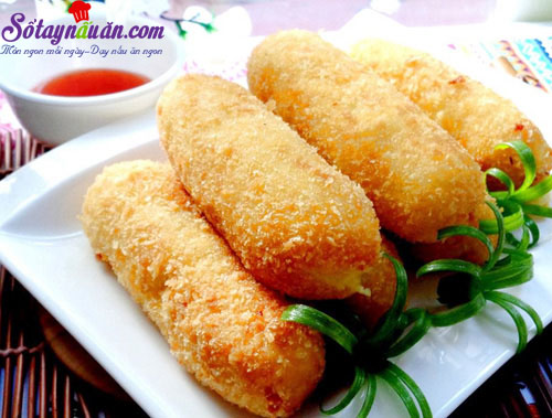 Cách làm khoai tây bọc cá ngừ chiên giòn siêu hấp dẫn