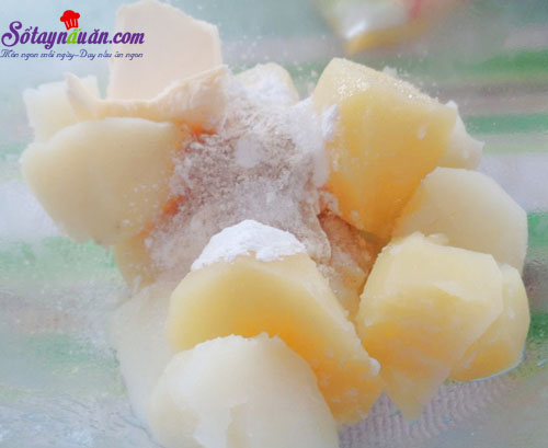 Cách làm khoai tây bọc cá ngừ chiên giòn siêu hấp dẫn