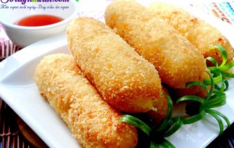 Cách làm khoai tây bọc cá ngừ chiên giòn siêu hấp dẫn