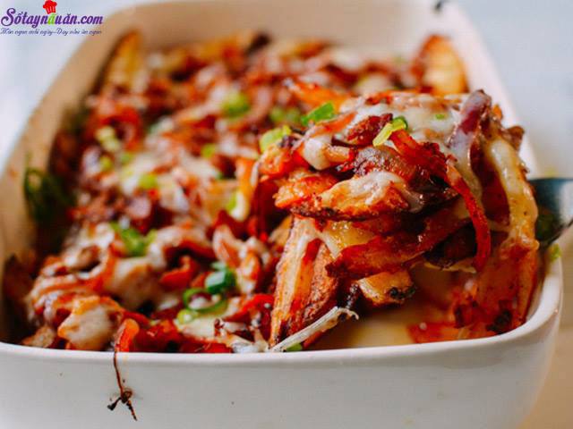 Cách làm kim chi nướng pho mát,khoai tây lạ mà ngon