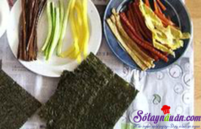 Cách làm kimbap Hàn Quốc siêu ngon, cực đơn giản tại nhà