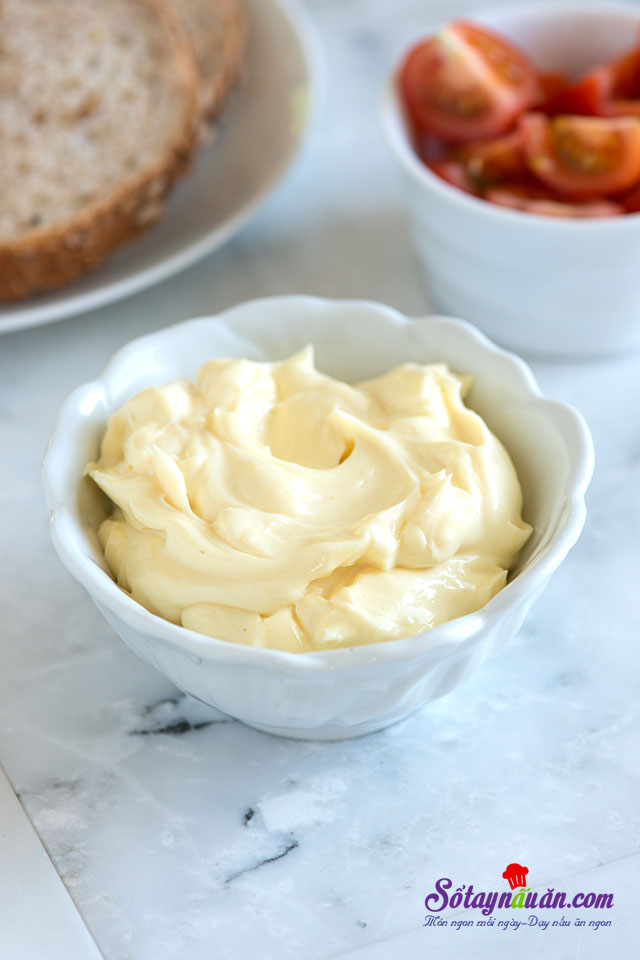 Cách làm mayonnaise siêu chất lượng tại nhà