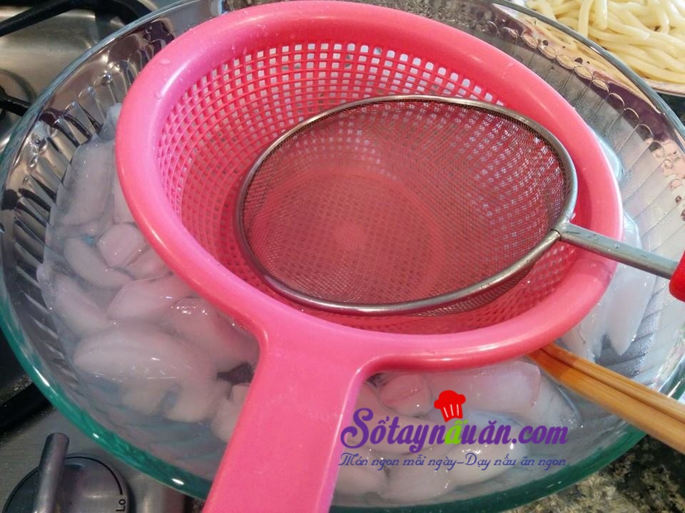 Cách làm mì Udon dai ngon