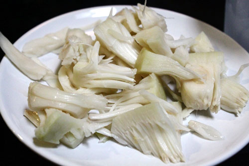 Cách làm mít non kho chay ngày rằm