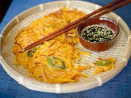 Cách làm món bánh bí đỏ chiên