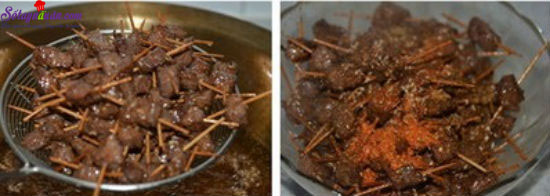 Cách làm món bò chiên tẩm vừng siêu hấp dẫn