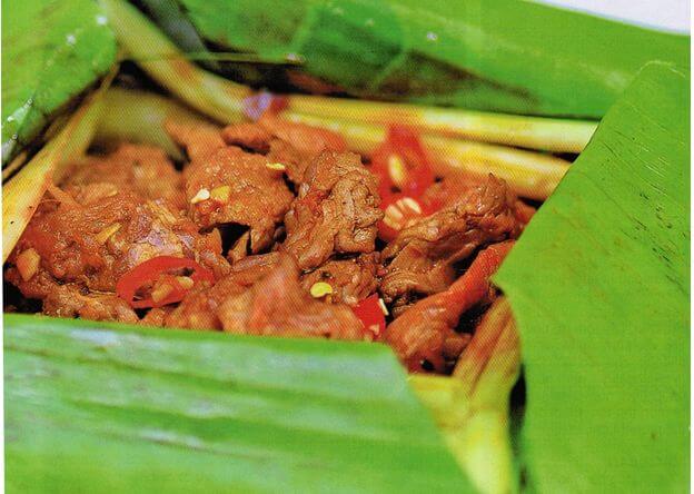 Cách làm món Bò nướng lá chuối ngon độc đáo