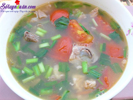 Cách làm món canh sườn nấu me chua cực ngon