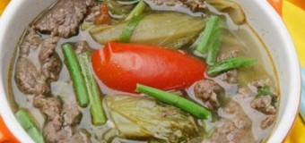 Cách làm món canh thịt bò nấu dưa chua ngon tuyệt