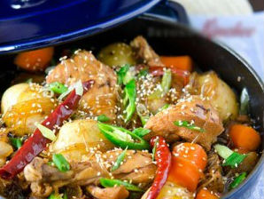 Cách làm món gà kho coca kiểu Hàn