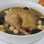 Cách làm món gà tần hạt sen