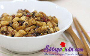 Cách làm món gà xào đậu phộng giòn thơm cực ngon