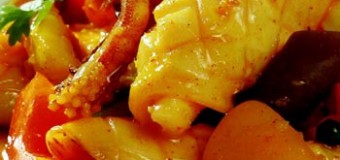 Cách làm món mực xào cà ri cực hấp dẫn