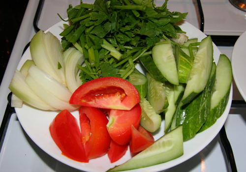 Cách làm món mực xào rau củ