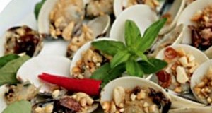 Cách làm món ngao nướng mỡ hành thơm phức ngon tuyệt