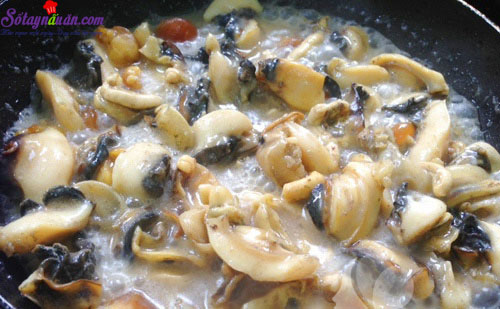 Cách làm món ốc nấu chuối đậu thơm ngon tại nhà