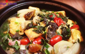 Cách làm món ốc nấu chuối đậu thơm ngon tại nhà