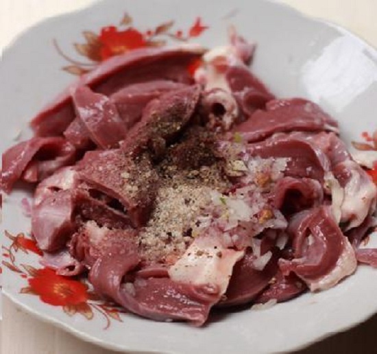 Cách làm món tim lợn xào