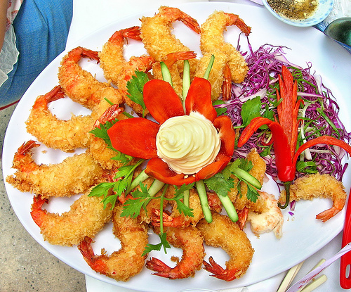 Cách làm món tôm chiên trứng muối thơm ngon lẫy lừng