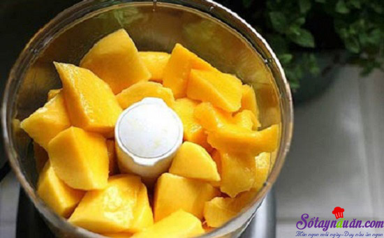 Cách làm mousse xoài ngon bổ cho ngày nóng