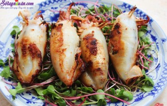 Cách làm mực nhồi thịt chiên giòn thơm ngon hấp dẫn