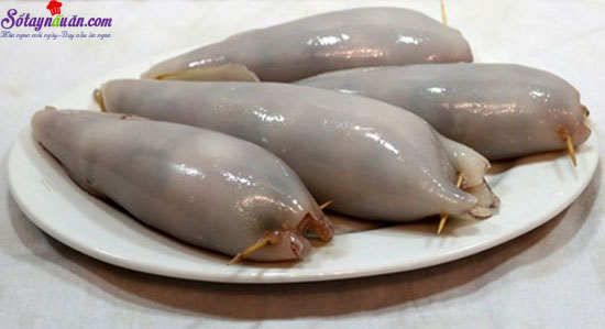 Cách làm mực nhồi thịt chiên ngon tuyệt cú mèo