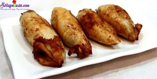 Cách làm mực nhồi thịt chiên ngon tuyệt cú mèo