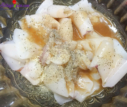 Cách làm mực sốt me dai ngon cuối tuần