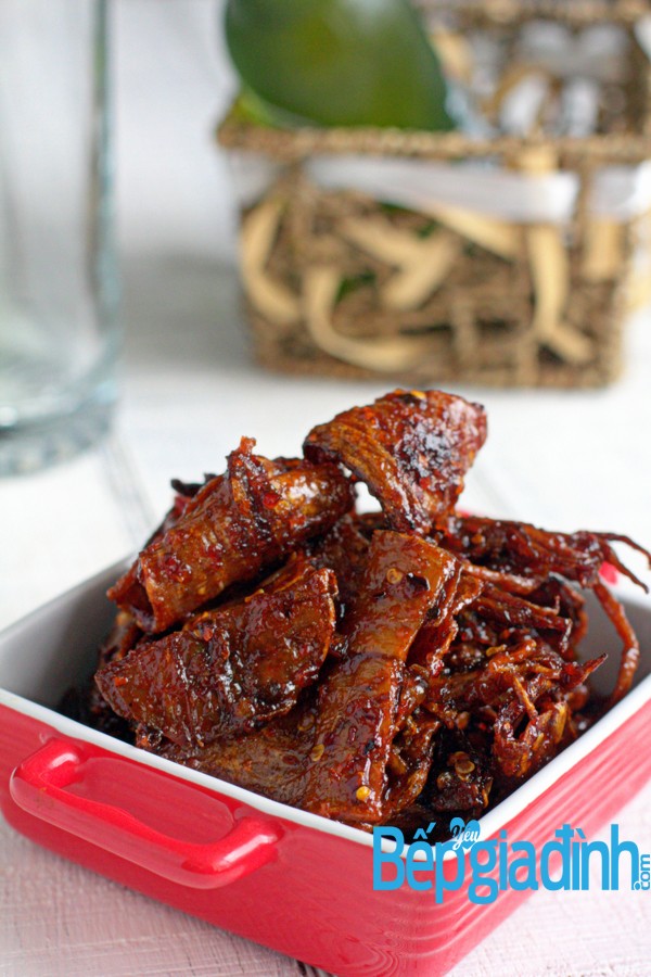 Cách làm mực xào mướp lạ miệng mà ngon