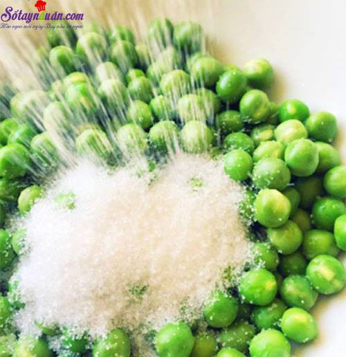 Cách làm mứt đậu Hà Lan – đã ăn là không thể ngừng