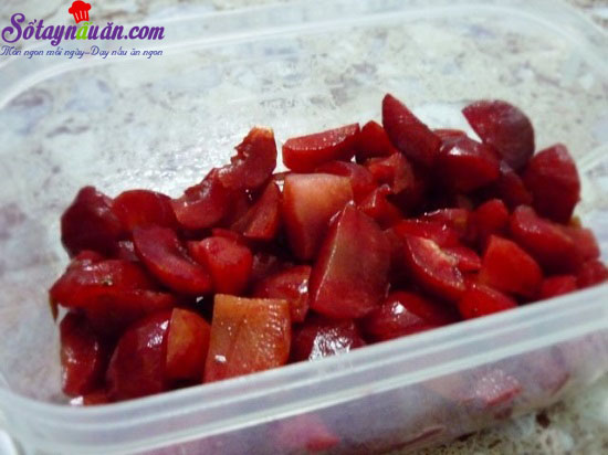 Cách làm mứt mận ngon như ngoài hàng