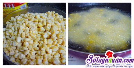 Cách làm ngô chiên bơ thơm ngon, giòn rụm