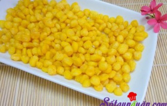Cách làm ngô chiên bơ thơm ngon, giòn rụm