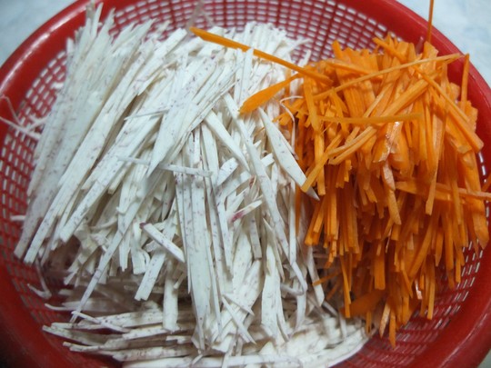 Cách làm nhân chả giò chay