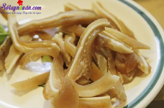 Cách làm nộm sứa tai heo ngon tại nhà