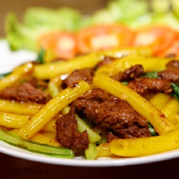 Cách làm nui xào bò ngon như ngoài hàng