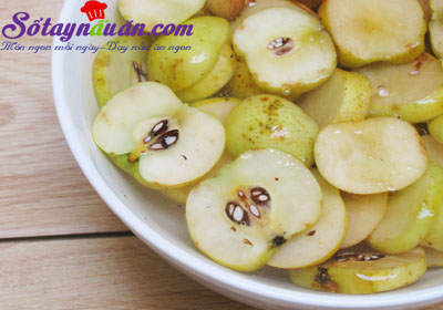 Cách làm ô mai táo mèo ngon đón Tết