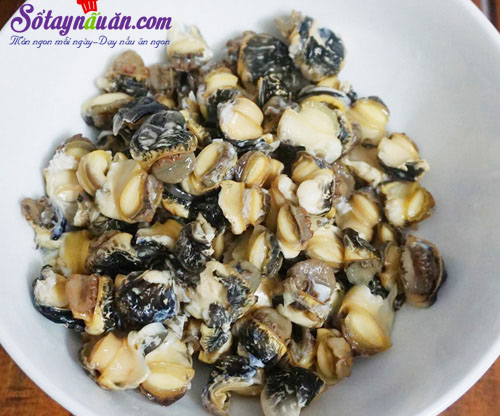 Cách làm ốc xào sả ớt cực thơm và cực giòn