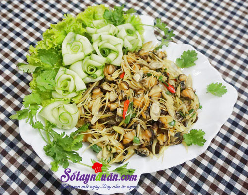 Cách làm ốc xào sả ớt cực thơm và cực giòn