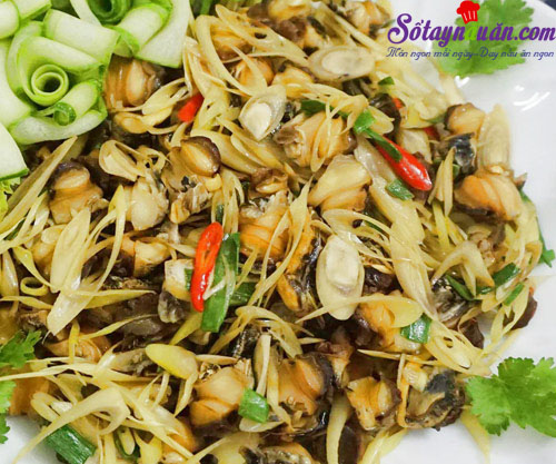 Cách làm ốc xào sả ớt cực thơm và cực giòn