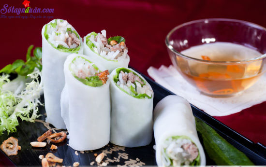 Cách làm phở cuốn ngon tại nhà