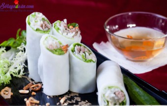 Cách làm phở cuốn ngon tại nhà