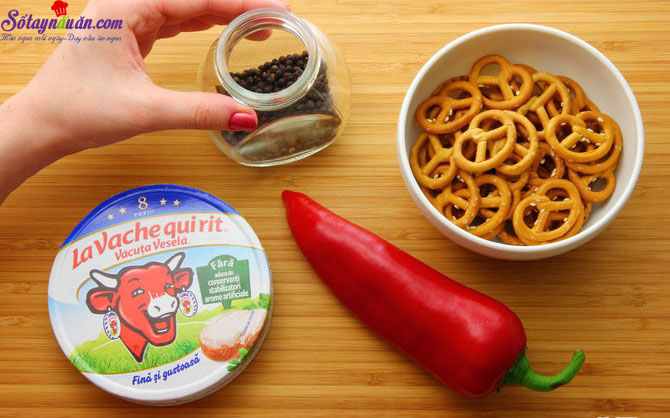 Cách làm phô mai tuần lộc ngộ nghĩnh