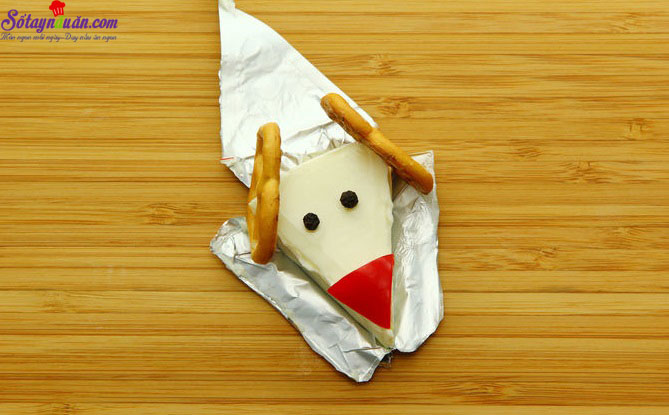 Cách làm phô mai tuần lộc ngộ nghĩnh