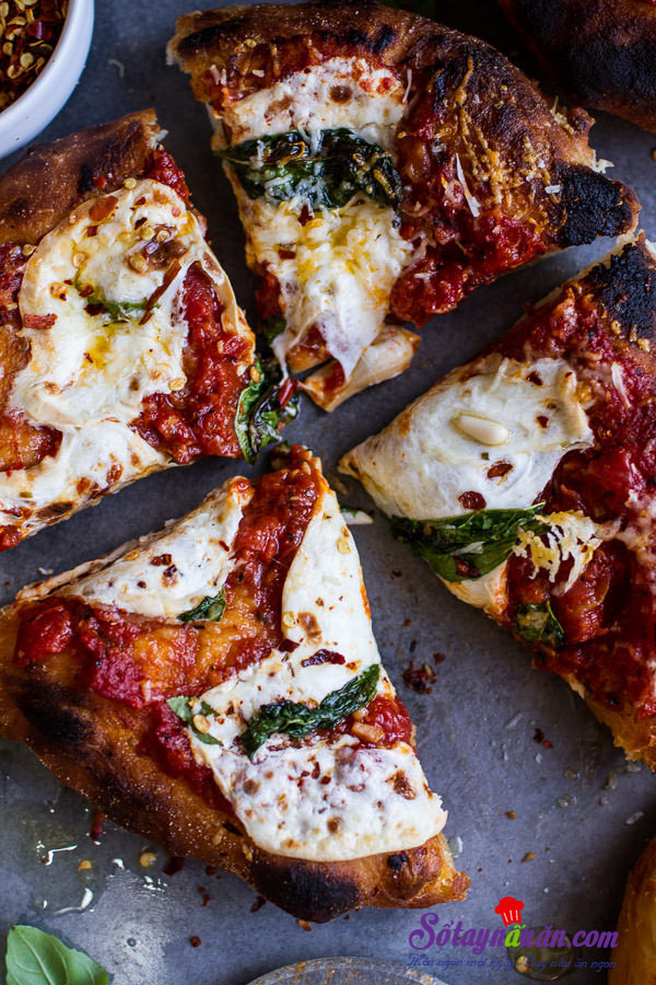 Cách làm pizza rán ngon tuyệt