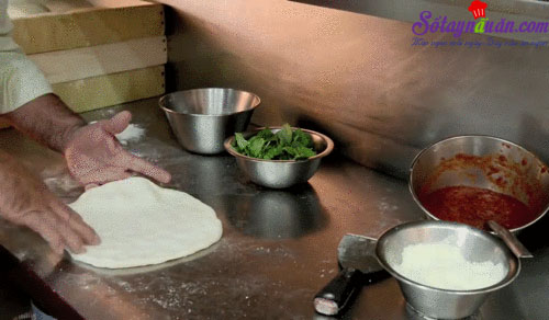 Cách làm pizza rán ngon tuyệt
